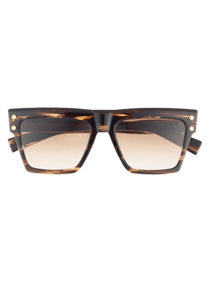 Balmain Novelty 54mm Square Sunglasses