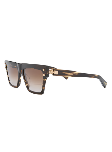 Balmain Novelty 54mm Square Sunglasses