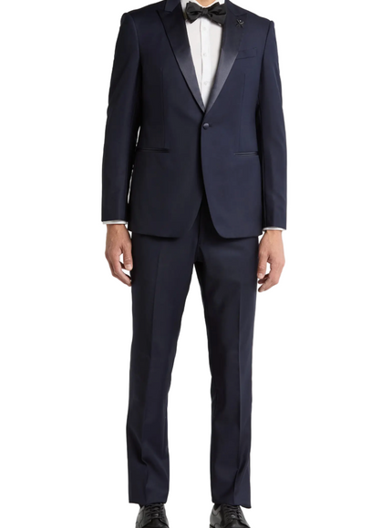 John Varvatos Solid Wool Tuxedo