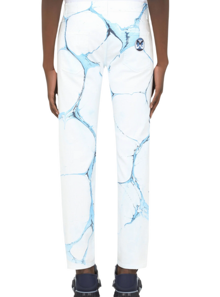 Dolce & Gabbana White Skinny Stretch Jeans