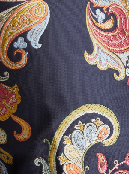 Etro Paisley Jacquard Ankle Trousers