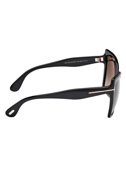 Tom Ford 63mm Oversize Gradient Butterfly Sunglasses