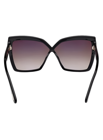 Tom Ford 63mm Oversize Gradient Butterfly Sunglasses