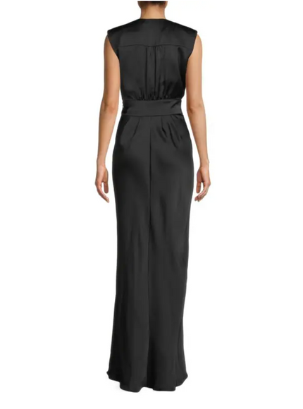 Ramy Brook Quinn Plunge-Neck Gown