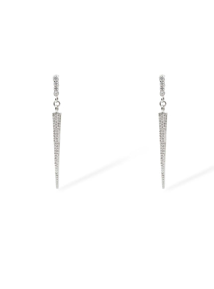 Sloane Crystal Spike Drop Earrings