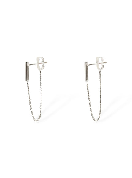 Sophia Bar and Chain Drop Earrings