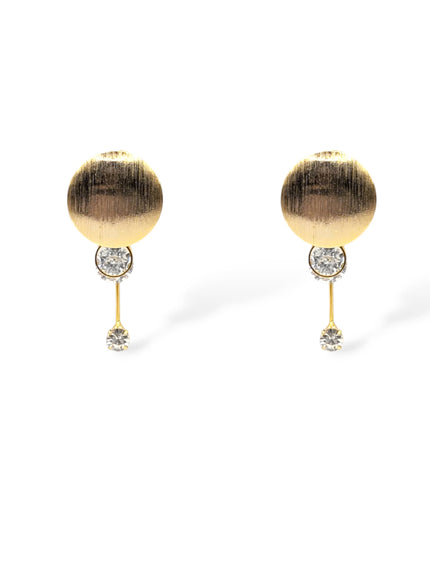Stacey CZ Crystal Drop Earrings