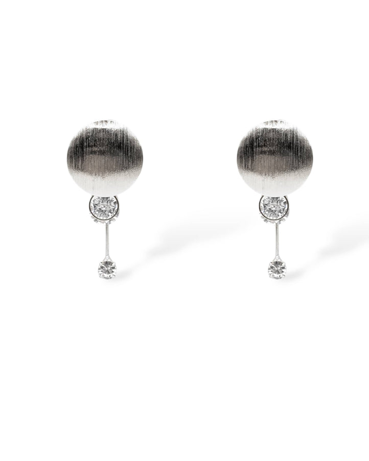 Stacey CZ Crystal Drop Earrings