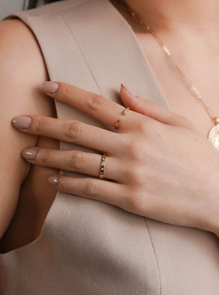 Zoe Lev Diamond Starburst Ring