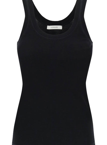 Lemaire ribbed sleeveless top with