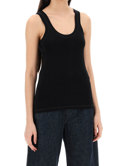 Lemaire ribbed sleeveless top with