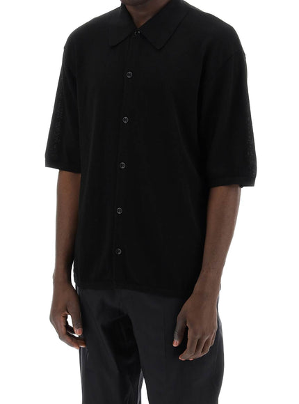 Lemaire short-sleeved knit shirt for