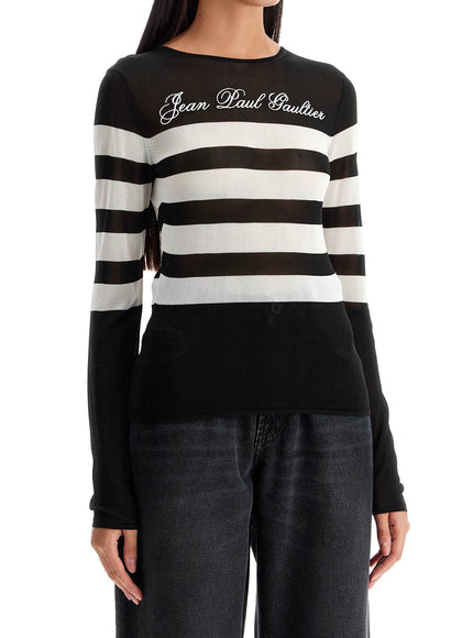 JEAN PAUL GAULTIER lightweight signature striped sailor