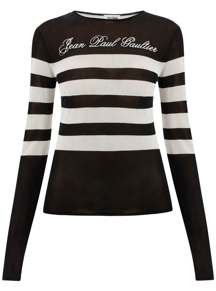 JEAN PAUL GAULTIER lightweight signature striped sailor