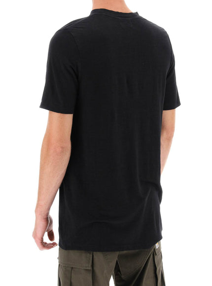 Marant karman linen logo t-shirt