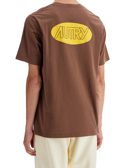 Autry relaxed fit logo print t-shirt