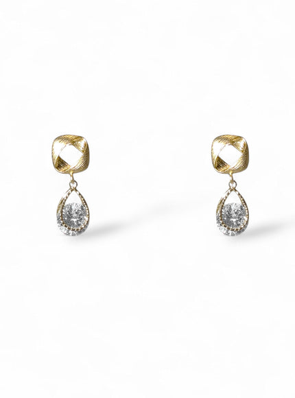 Tessa Crystal Drop Earrings