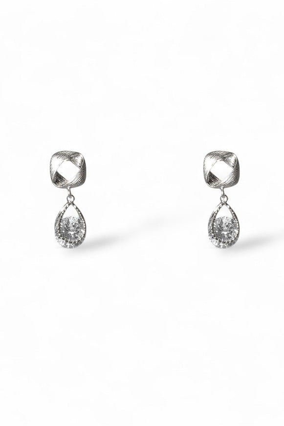 Tessa Crystal Drop Earrings