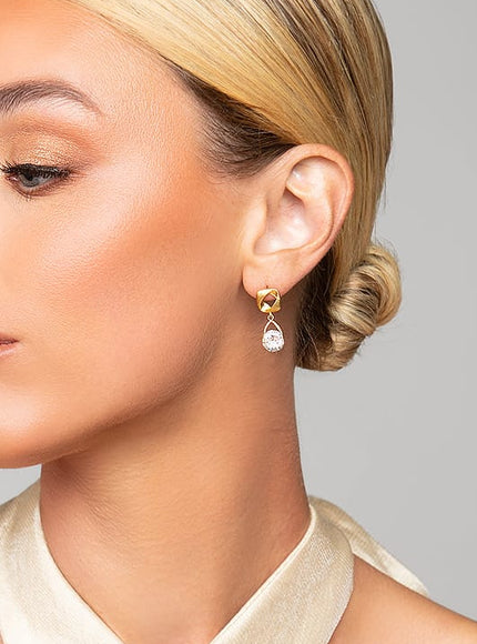 Tessa Crystal Drop Earrings