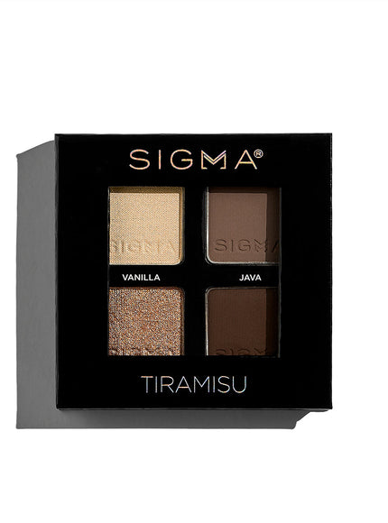Tiramisu Eyeshadow Quad - Sigma Beauty
