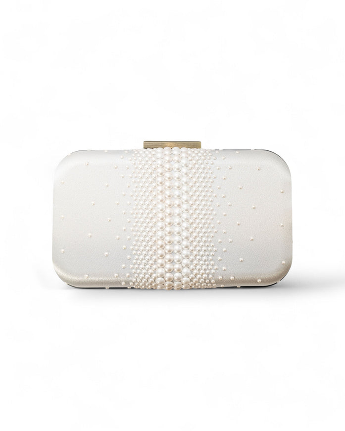 Ariel Taub Tresor Pearl Clutch