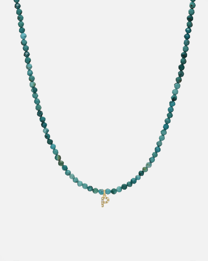 Zoe Lev Turquoise Bead Necklace
