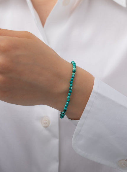 Zoe Lev Turquoise Bead Bracelet