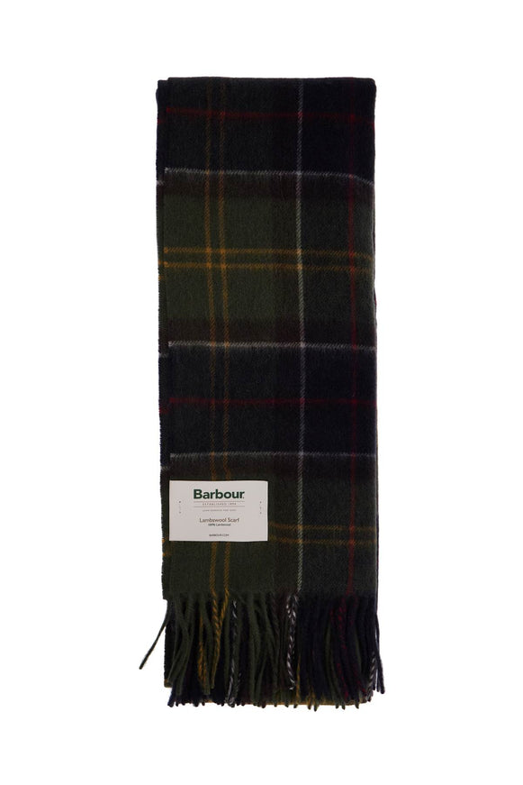 Barbour "braden tartan wool scar