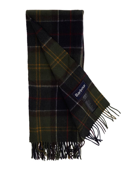 Barbour "braden tartan wool scar