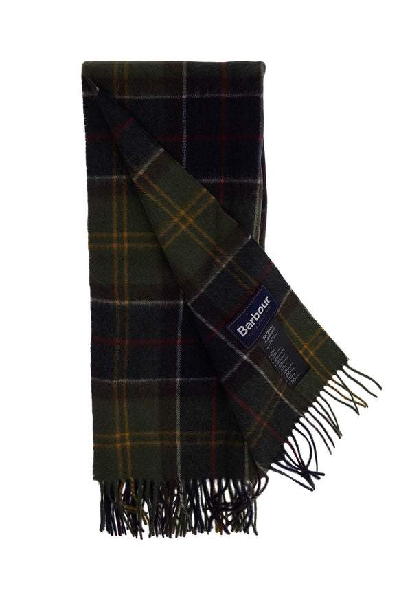 Barbour "braden tartan wool scar