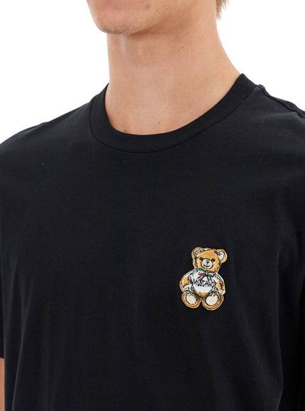 Moschino teddy bear patch t-shirt with