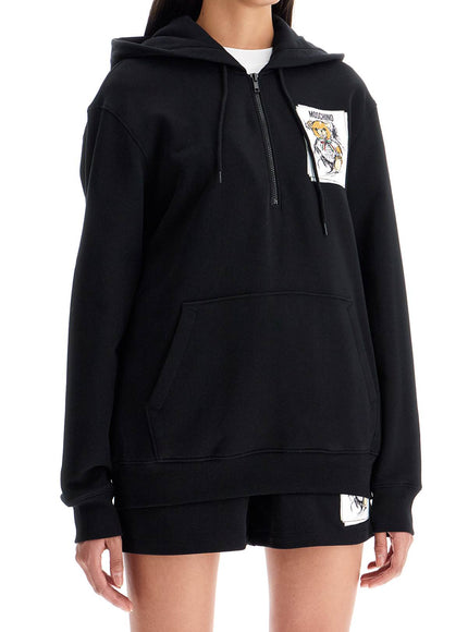 Moschino hooded teddy bear sweatshirt