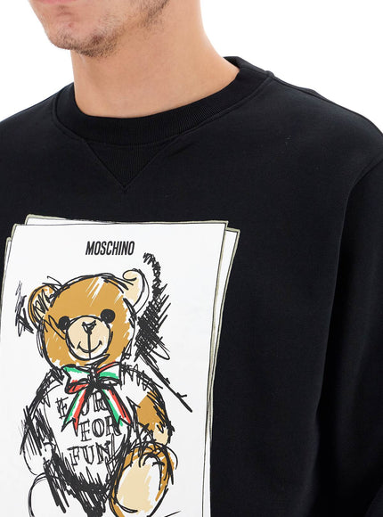 Moschino teddy bear sweatshirt