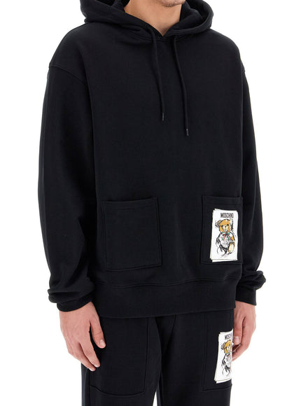 Moschino hooded teddy bear sweatshirt