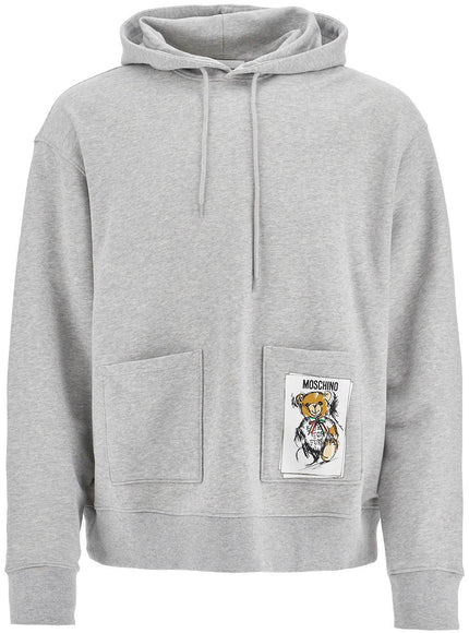 Moschino hooded teddy bear sweatshirt