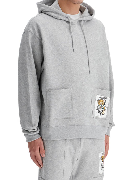 Moschino hooded teddy bear sweatshirt