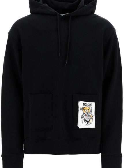 Moschino hooded teddy bear sweatshirt