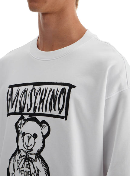 Moschino teddy bear print sweatshirt