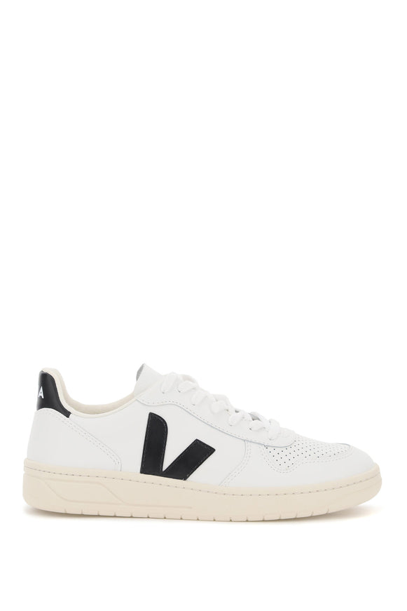 Veja Women's V-10 Lace- Up Leather Sneakers