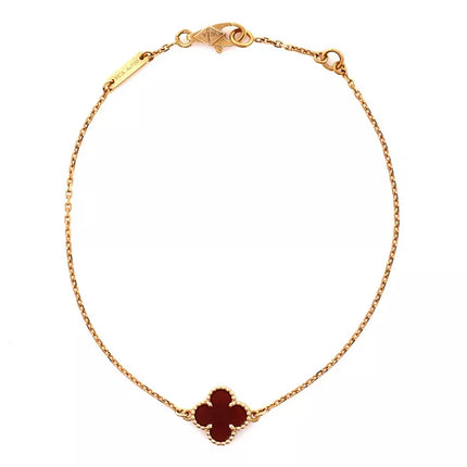 Van Cleef & Arpels Sweet Alhambra Bracelet 18K Rose Gold