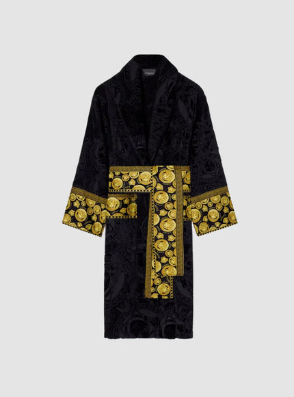 Versace “I Love Baroque” Medusa Amplified Bathrobe - Unisex