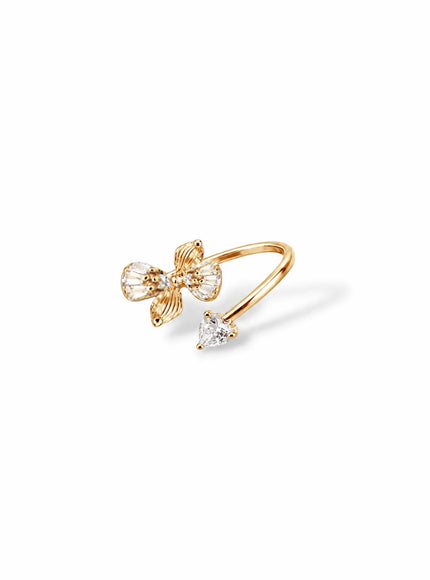 Vienna CZ Butterfly Wrap Ring