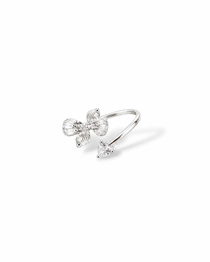 Vienna CZ Butterfly Wrap Ring