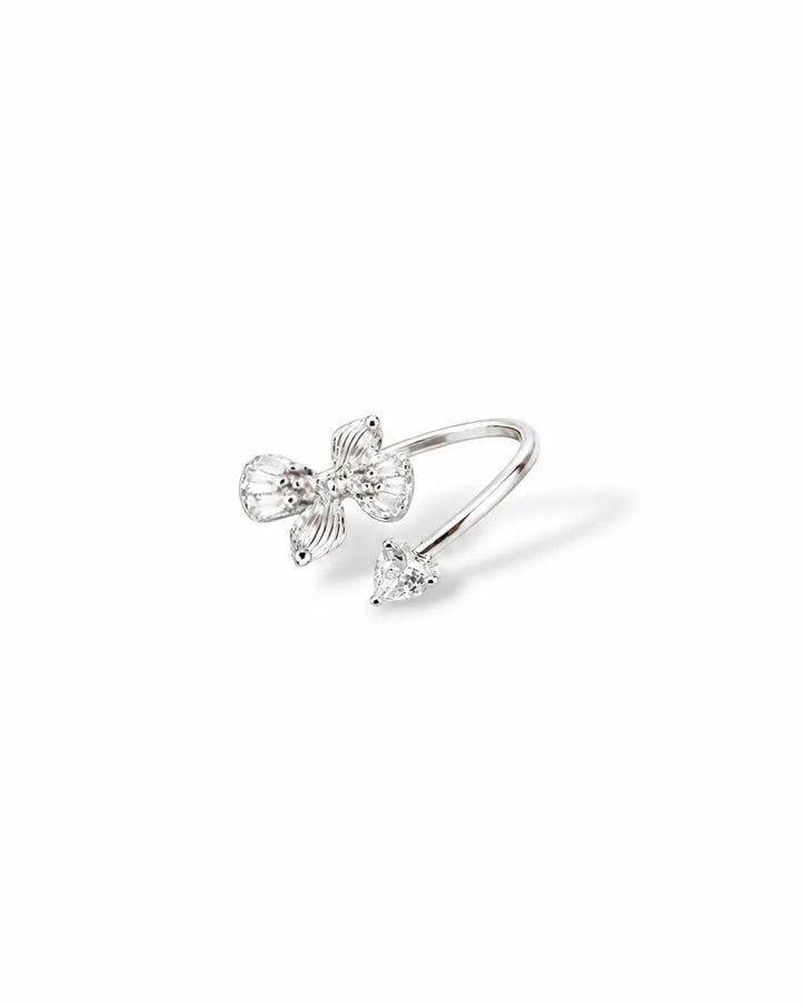 Vienna CZ Butterfly Wrap Ring