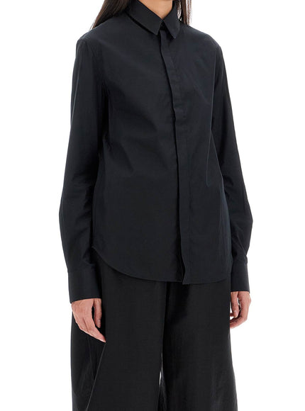 Wardrobe.Nyc flared cotton shirt for women