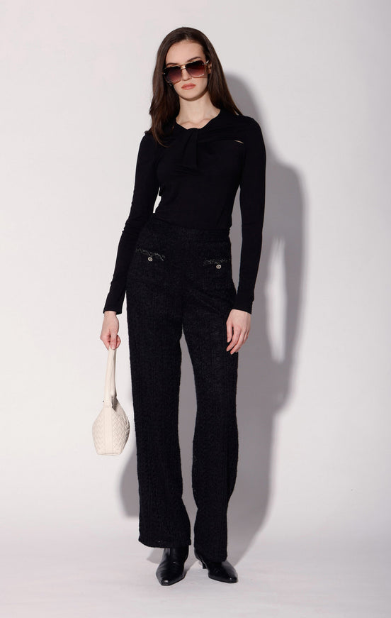 Walter Baker Paxton Pant Black Ivy Lace