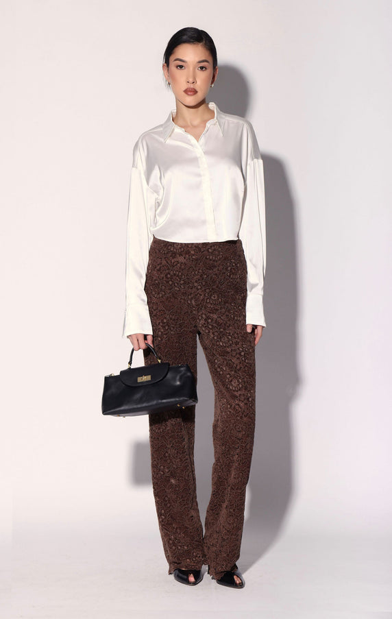 Walter Baker Laurel Pant Chocolate Lace