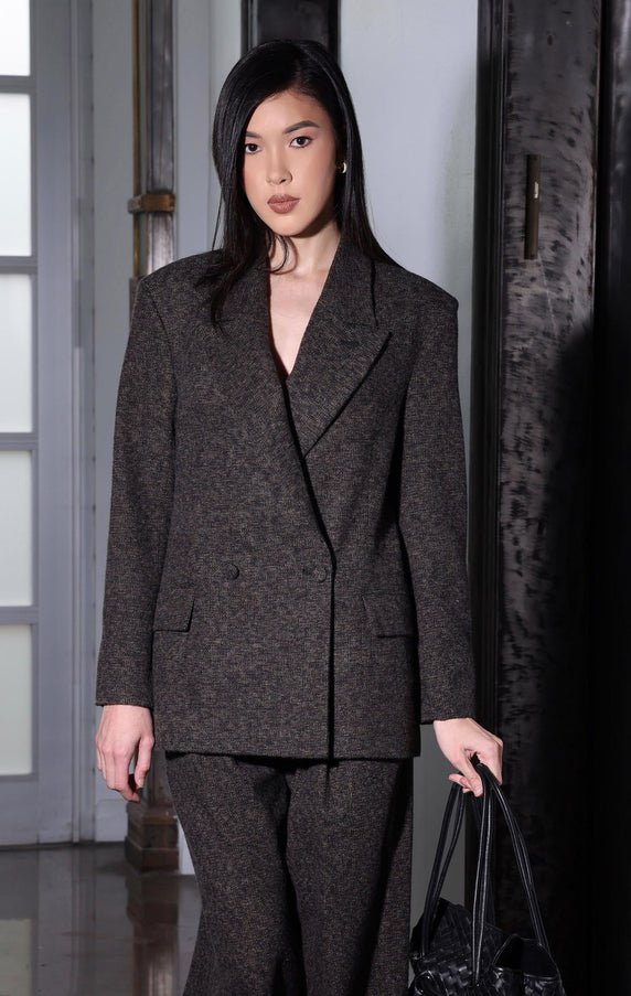 Walter Baker Solana Blazer Brown Multi