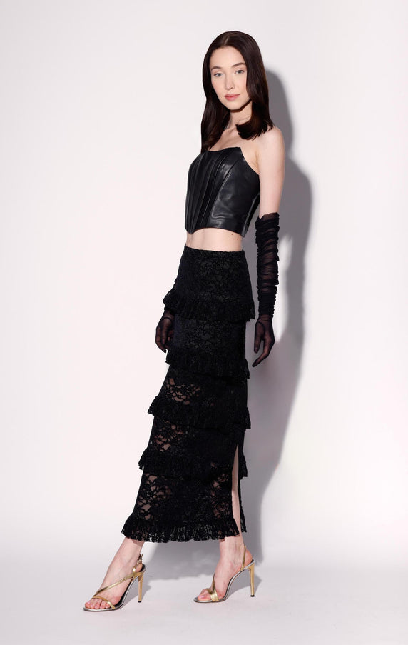 Walter Baker Paige Skirt Black Lace