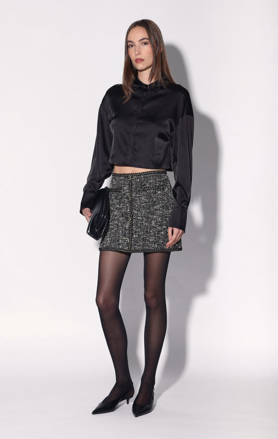 Walter Baker Amani Skirt Yorkshire Tweed